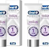 Oral-B Pro 3D White Clinical Beyaz Yoğunluk 2x75 ml Diş Macunu