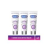 Oral-B pro 3D White Clinical Yoğun Beyazlık Parlak Beyaz Diş Macunu 75 ml x 3