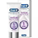 Oral-B Pro 3D White Clinical Yoğun Beyazlık Parlak Beyaz Diş Macunu 75