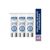 Oral-B Pro 3D White Clinical Yoğun Beyazlık Parlak Mükemmellik Diş Macunu 75 ml x 3 Adet