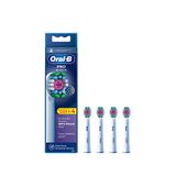 Oral-b Pro 3d White X-filament 4'lü Şarjlı Diş Fırçası Yedek Başlığı - Beyaz