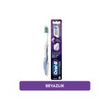 Oral-B Pro-3DWhite Pulsar Beyazlık Pilli Diş Fırçası – Beyazlatır ve Plak Giderir – Orta Sertlikte