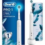 Oral-B Pro 750 Beyaz Şarj Edilebilir Diş Fırçası Yumuşak Kıllı Seyahat Kabı Hediyeli