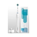 Oral-B Pro Clean Elektrikli Diş Fırçası Dairesel Temizlik Modu 10 Adet Sert Plastik Seyahat Kabı ile - (DipCamo)Charcoal-White