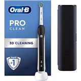 Oral-B Pro Clean Siyah Şarjlı Diş Fırçası + Seyahat Kabı - Standart