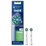 Oral-B Pro Cross Action X-Filament Şarjlı Diş Fırçası Yedek Başlığı 2 Adet Beyaz