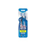 Oral-B Pro-Expert Diş Fırçası 40 Orta 1+1 Paketi mavi-siyah