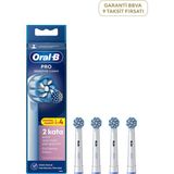 Oral-B Pro Sensitive Clean X-Filament 4'lü Beyaz Şarjlı Diş Fırçası Yedek Başlığı - Standart