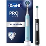 Oral-B PRO3-3500 Şarj Edilebilir Diş Fırçası Siyah (Seyahat Kabı Hediyeli) - (DipCamo)Charcoal-White