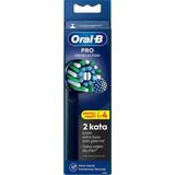 Oral-B Rechargeable Toothbrush Replacement Heads Cross Action X-Filament 4 Pieces