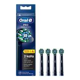Oral-B Sarjlı Diş Fırçası Yedek Cross Action 4'lü Siyah 3 Adet
