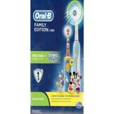 Oral-B Şarjlı Pro 500 + D10 Mickey Müzikli Çocuk Diş Fırçası