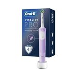 Oral-B Şarjlı/elektrikli Diş Fırçası Vitality Pro Lila Koruma ve Temizlik + Oral-B 3D X-Filament Şarjlı Diş Fırçası Yedek Başlığı 4 Adet - Kestane Akaju - Option-1