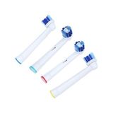 Oral-B SB20A 4 Adet Uyumlu Şarjlı Diş Fırçası Yedek Başlık