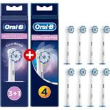 Oral- B Sensitive Clean 3+1 Yedek Başlık + Oral-B Diş Fırçası Yedek Başlığı Sensi Ultrathin 4'lü