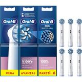 Oral-B Sensitive Şarjlı Diş Fırçası Yedek Başlığı 6 Adet - Standart - Renkli