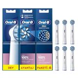 Oral-B Sensitive Ultr 6 Adet Yedek Başlık