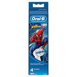 ORAL B SPIDERMAN ŞARJLI FIRÇA YEDEK BAŞLIĞI 4 LÜ