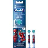 Oral-B Spiderman Yedek Diş Fırçası Başlığı Orta Sertlikte 2 Adet Hassas Temizlik İçin