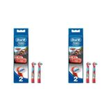 Oral-B Stages Cars 4'lü Çocuklar Için Diş Fırçası Yedek Başlığı