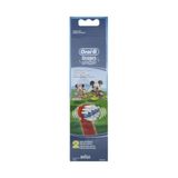 Oral-B Stages Mickey Mouse Tasarımlı Extra Soft Çocuk Diş Fırçası Yedek Başlık 2'li – Hassas ve Nazik Temizlik, Mavi