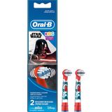Oral-B Starwars 2'li Yedek Şarjlı Diş Fırçası Başlık Yumuşak Kıllar ile Çocuklar İçin Eğlenceli Temizlik