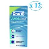 Oral-B Super Floss 50'Li 12 Adet Diş İpi