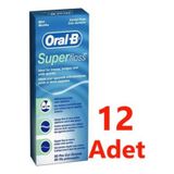 Oral B Süper Floss Diş İpi 12'li
