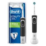 Oral-B Vitality 100 Quadrant Timer Şarjlı Diş Fırçası Black