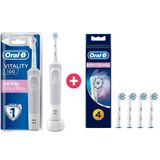 Oral-b Vitality 100 Sensi Ultra Thin Şarjlı Diş Fırçası + 4'li Yedek Başlık