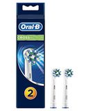Oral-B Vitality CrossAction – Elektrikli Diş Fırçası için Yedek Fırça - (2 Yedek Paket)