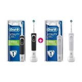 Oral-B Vıtalıty Crossactıon Siyah-Beyaz 2 'li