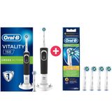 Oral-B Vitality D150 Cross Action Diş Fırçası + Cross Action 5 Yedek Başlık