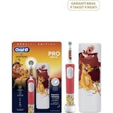 Oral-B Vitality Pro Lion King Özel Seri Çocuklar Için Şarj Edilebilir Diş Fırçası - Krem - Standart