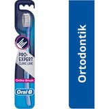 Oral-B Yumuşak Kıllı Ortodontik Diş Fırçası - V Kesim, Manuel Kullanım, 1 Adet