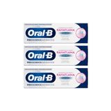 Oral-BProfessional Hassasiyet Ve Diş Eti Rahatlama Hassas Beyazlık 225ml ( 75ml X 3 ) Diş Macunu