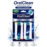 Oral Clean Cross Cleanıng 4’Lü Yedek Diş Fırçası Başlığı