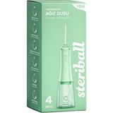 Oral Irrigator Ağız Duşu Yeşil - 4 Temizlik Modu, 360° Dönebilen Başlık, 0,60 mm Ince Su Ak - Çok Renkli