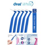 Oral White Arayüz Fırçası Mavi 1.0 mm Cleaning Pro 5 Adet