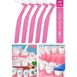 Oral White Arayüz Fırçası Pembe 0.6 mm Cleaning Pro 5 Adet
