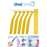 Oral White Arayüz Fırçası Sarı 0.7 mm Cleaning Pro 5 Adet