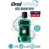 Oral White Cleaning Pro Ağız Bakım Suyu 250 ml Alkolsüz - Yeni Formül