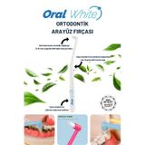 Oral White Cleaning Pro Ortodontik Arayüz Fırçası beyaz
