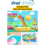 Oral White Çocuklara Özel Hassas Diş İpi 40 Adet Aromasız SLS İçermez Özellikli
