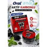 Oral White Diş Beyazlatma Tozu, Aktif Karbonlu, Nane Ferahlığı | Aktif Karbonlu, Nane Ferahlığı, 50 Gr, Yeni Formül