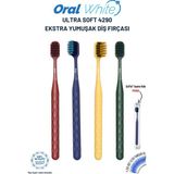 Oral White Ultra Soft 4290 Diş Fırçası – Hassas Diş Etleri İçin Ekstra Yumuşak Kıllı, Nazik ve Etkili Temizlik, 1 Adet