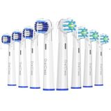 OralClass Oral B Braun ile Uyumlu Yedek Fırça Başlıkları (8)