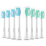 OralClass Sonicare Elektrikli Diş Fırçası ile Uyumlu Yedek Diş Fırçası Başlıkları, Yumuşak Sonik Fırça Başlıkları Philips C1 C2 C3 Bakım Sakızı G2 G3 W3 A3 4100 5100 HX6250 için Uygundur, 8'li Paket
