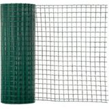 Orallar Pvc Kaplı Puntalı Yeşil Kümes Teli 120CM Eninde 10M Uzunluğunda Bahçe Tel