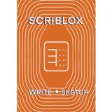 Orange in Motion Notebook – Lined & Dot Grid Journal – 7x10 Abstract Writing & Sketchbook for School & Journaling: 100 alternating lined & dot grid pages for planning, notes & sketching